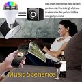 Wifi Led Bulb Speaker Bluetooth Loudspeakers E27 Lamp Dimmable RGB Light Bulb Color Changing Music Player For Home Party Holiday. 