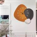 Modern Wall Clock Ornament Decorative Clock for Home Dining Room Restaurant.