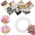Nano Transparent Magic Gel Tape Multi Function Multi Purpose Seamless Double Side Tapes Strong Stick Removable Washable And Reusable Tape - Tape - nano tape. 