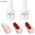 Myyeah Nail Art UV Gel Base Varnish Top Coat LED Lamp Light Cure Drying Soak Off Reinforce Salon Home DIY Manicure Design Tools Devices. 