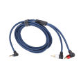 3.5mm Male To 2RCA Adapter Stereo Cable For Speakers Amplifier Mixer. 