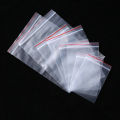 100 pieces /Plastic Zipper Bag / Zip Lock Bag / Zip Bag / Transparent Packaging Plastic Bag with Sealable Zipper Zip Lock ( any SIZES AVAIALBLE ) zipper. 