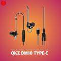 QKZ DM10 Type-C Magnetic In-Ear Earphone - Official. 