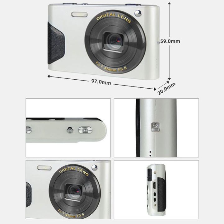 C8%204K%202.7-inch%20LCD%20Screen%20HD%20Digital%20Camera%20Retro%20Camera,Version:%2048W%20Upgraded%20Version%20Black%20-%20Image%205