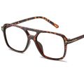 （New）Retro Double Bridge quare Reading Glae Men Women Tom Brand Deigner Hyperopia Eyewear Anti Blue Light Glae UV400. 