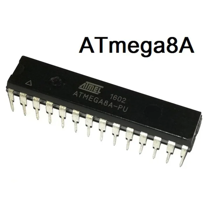 ATMEGA8A-PU ATMEGA8A ATMEGA8 16MHz 8KB 8-Bit DIP 28 Pin Atmel Atmega AVR Microcontroller IC Electrical Circuitry & Parts