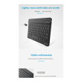 Bluetooth Keyboard Portable Keyboard for Tablet PC Tablet Gaming Accessories Black. 