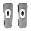 1 Pair Electric Leg Air Compression Massager Heating Massage Device Calf Muscle Pain Relief Pressotherapy Relaxing Treatment.
