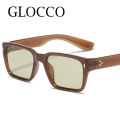 Classic 50s Rectangular Sunglasses Men Famous Brand Designer Rivets Retro Women Sun Glasses Small Frame Gafas De Sol Para Hombre. 