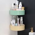 soap holder organizer lagayan ng sabon pang ligo soap organizer Plastic Bathroom Storage Shelf Wall Hanging Multifunct Self Adhesive Bathroom Cosmetic Shelf Rack Shower Shampoo Soap Organizer. 