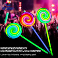 ASM Lollipops Glow Sticks Candy Toys Pop Shaped Rotating Windmill Colorful Light Up Toys Camping, School, Nighttime Birthday Parties, Concert Props and Toys.