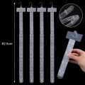 12 Holes Snacks Storage Display Hanger Necklace Hairband Clip Hook With S-shaped Hook Multifunction Supermarket Hanging Strips Foldable Store Food Hook. 