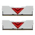 2pcs DDR4 RAM 8GB 3600MHz PC4 28800U Metal 1.35V Heat Dissipation Desktop Memory Module for Office White. 