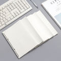SF A6/A5 Loose Leaf Notebook Refill Spiral Binder Inner Page Grid Blank Line Diary Agenda Planner School Stationery Office Supplies. 