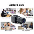 4K / 2K FULL HD USB Webcam 30fps 8MP IMX415 4MP CMOS PC Video Usb Camera UVC OTG With 5-50mm Varifocal Zoom Lens For Youtube Liv. 