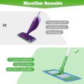 3Pcs Reusable Microfiber Mop Pads Compatible for Swiffer Sweeper Mops.