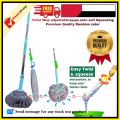Twist Mop adjustable handle auto self Squeezing Premium Quality 1 pcs Random color.