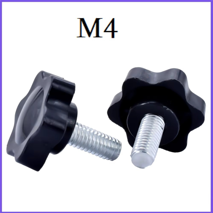 Torx%20Handle%20Screw%20Plastic%20Star%20Bolt%20Handle%20Screw%20Plastic%20Knob%204mmx9.8mm%20-%20Image%207