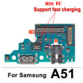 Charging Logic Board For Samsung Galaxy A51 Charging Port For A51 USB Plug PCB Dock Connector Spare parts. 