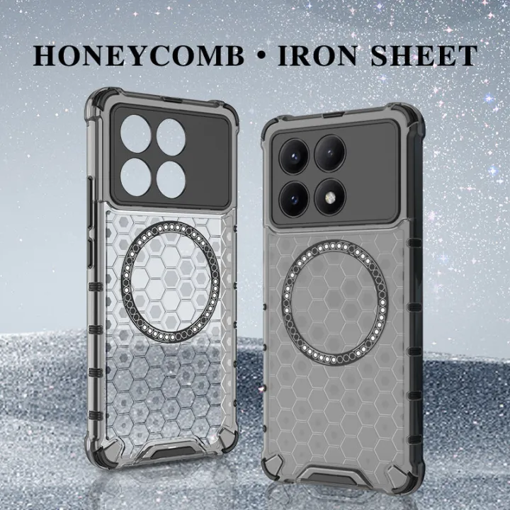 For%20Xiaomi%20Poco%20F6%20Pro%205G%20Case%20Honeycomb%20MagSafe%20Shockproof%20Camera%20Protection%20Back%20Cover%20Xiaomi%20Poco%20F6%20Pro%205G%20casing%20-%20Image%202