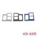 Sim Tray Dual Sim Door Memory Card Slot Replacement For Samsung Galaxy A31.