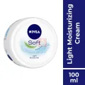 International  Body MOISTURIZER Nivea Soft Cream for male/female - 100 ml. 