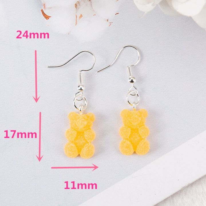 Earring%20For%20Women%20Gummy%20Bear%20Candy%20Drop%20Earrings%20Children%20Jewelry%20Custom%20Made%20Handmade%20Cute%20Girls%20Gift%20-%20Image%206