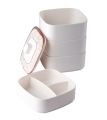 4 BATI SQUARE TIFFIN CARRIER ITALIANO MELAMINE RFL.