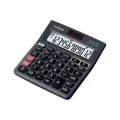 Casio MJ-120D Solar and Battery Powered Basic Calculator - Black. 