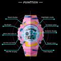 【beauty code store】Student Colorful Luminous Children's Watch Girls Boys Casual Wristwatch Bracelet.
