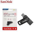 SanDisk DDC3 USB Flash Drive Type-C OTG USB3.1 Pen Drive Mobile USB drive Up to 150Mb/s Flash Pendrive for phone Type-A computer. 