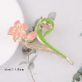 New Tulip Hair Claw Flower grace Shark Clip Headdress Vintage Ponytail Claw Clip Trendy sweet. 