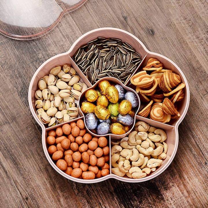 Snack%20Storage%20Box,%20Flower%20Shape%20Snack%20Tray%20with%20Lid,Nut%20Candy%20Food%20Storage%20Box,Fruit%20Box%20Dry%20Fruit%20Container,Pink%20-%20Image%208