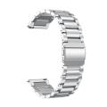 22mm Metal Stainless Steel Smartwatch Bracelet Strap Watch Band Replacement - Watch Strap. 