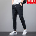 Nanjiren Spring New Jeans Six Pockets Summer Thin Stretch Casual Pants Men Slim-Fitting Ankle Length Trousers.