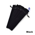 10Pcs School Supplies Stationery Pencil Case Sleeve Holder Plush Cloth Pen Bag Double-sided Thickened Office School Supplies Velvet Pen Pouch Sleeve.