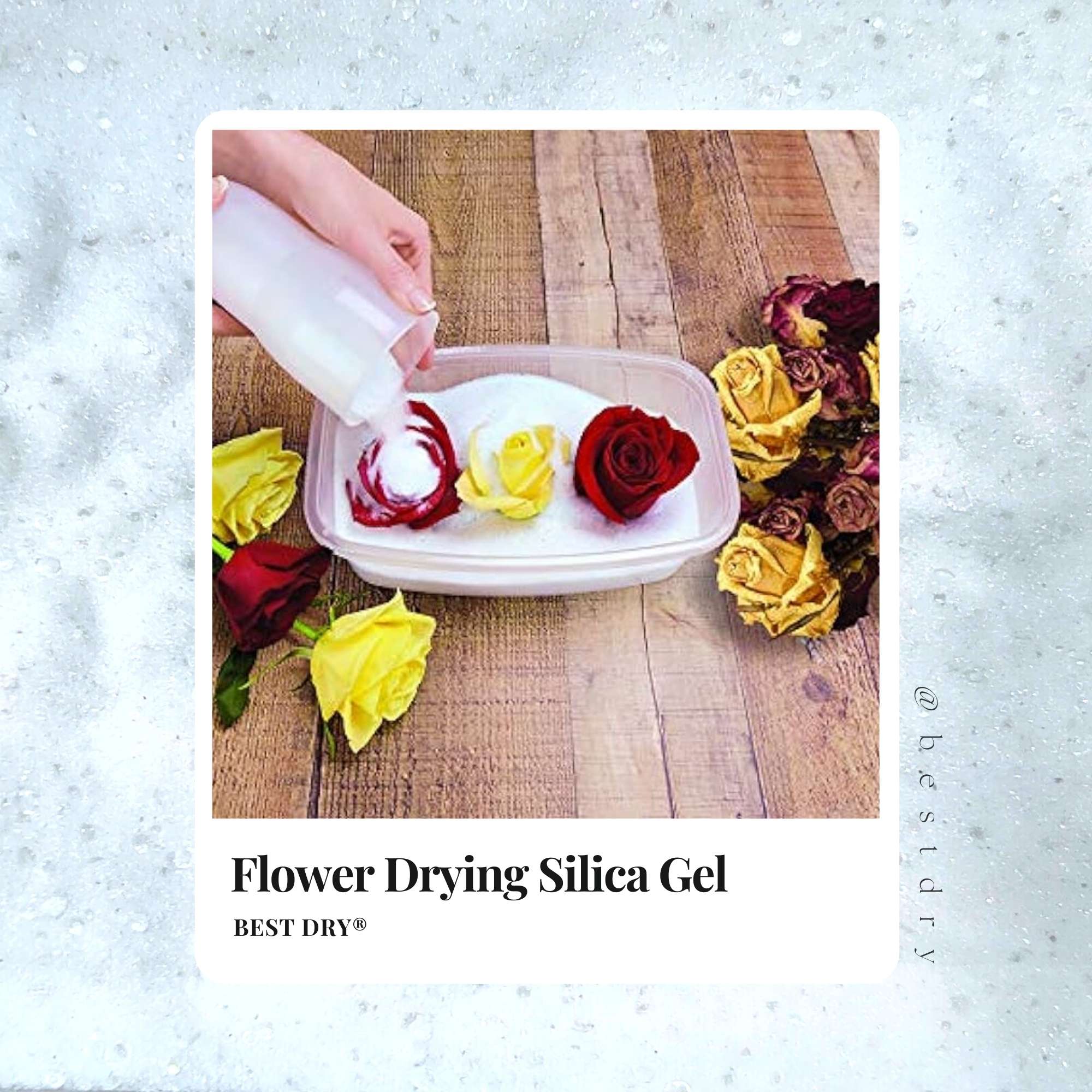 250 gram Flower Silica Gel Desiccant Flower Drying & Keep Make Good Shape