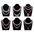 DIY Clay Beads Jewelry Making Kit for Girls Making Bracelet Necklace Jewelry Earrings Crafts Kit With Accessory.