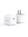 UGREEN Mini 20W USB C Charger - PD Fast Charger Block USB-C Power Adapter Compatible for for iPhone 12/12 Mini/12 Pro/12 Pro Max/11, Galaxy, Pixel 4/3, iPad Pro, earphone Pro, and More.