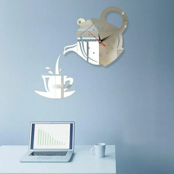 DIY%20Coffee%20Cup%20Teapot%20Self%20Adhesive%20Acrylic%20Mirror%20Clock%20Wall%20Stickers%20For%20Home%20Living%20Room%20Decor%20Wall%20Sticker%20Clock%201Set%20-%20Image%202