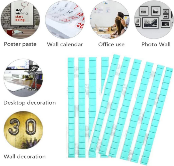TACK TI Removbale Adhesive 50gm Reusable multi-purpose tack Suitable to stick, hold, combine, align, organise, clean, mould and hang
