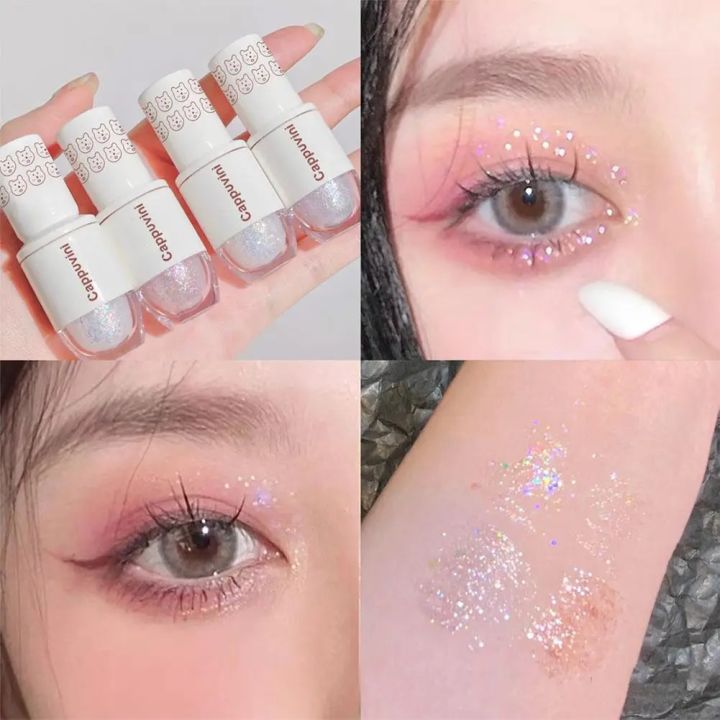 4g%20Glitter%20Eyeshadow%20Makeup%20Shimmering%20Eye%20Shadow%20Liquid%20Glitter%20Eyeshadow%20Sparkling%20Bowling%20Makeup%20Glitter%20For%20Eyes%20N4X2%20Abandon%20Abandon%20-%20Image%202