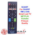 Remote Control For Sharp Smart Led Tv Remote, Netflix &YouTube Option.. 