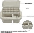 3 in 1 Artist Paint Brush Washer Cleaner,Paint Brush Washer Pot,Paint Brush Washer Basin,Portable Art Pen Wash Barrel Tub with Lid Palette,for Oil Acrylic Watercolor Painting (Multicolor).