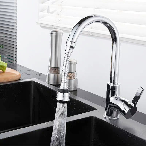 1Pcs/Kitchen Faucet Water Saving High Pressure Nozzle Tap Adapter Bathroom Sink Spray Bathroom Shower Rotatable Accessories
