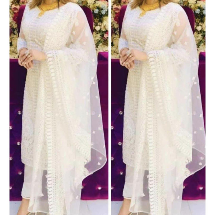 Everything%20House%20Special%20Indian%20Georgette%204%20Piece%20Unstitched%20Salwar%20Kameez%20Set%20for%20Women,%20Butterfly%20Salwar,%20Net%20Orna,%20and%20Inner%20Included%20-%20Image%202