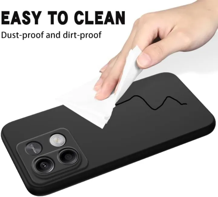 Xiaomi%20Redmi%20Note%2013%204G%20Premium%20Silicone%20Matte%20Soft%20Phone%20Case%20-%20Black%20-%20Phone%20Back%20Cover%20-%20Image%202