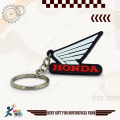 HONDA PVC Keychain Key ring Red Rubber Motorcycle Bike Car Collectible Gift New. 