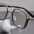New Casual White Glasses Anti blue rays Computer Glasses Men Blue Light Glasses.