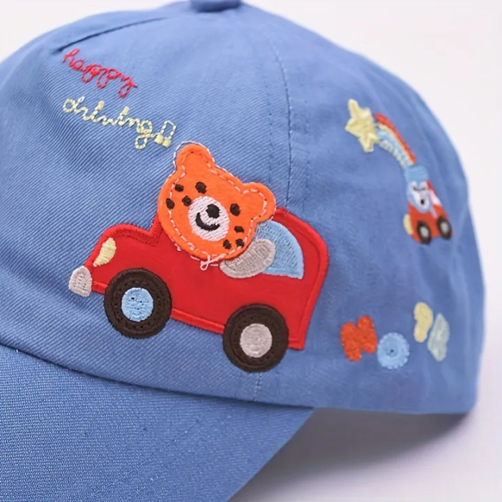 Baby%20Hat%20Autumn%20of%20The%20New%20Fashion%20Boys%20and%20Girls%20Cap%20Car%20Children's%20Baseball%20Cap%20-%20Image%203